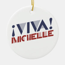 VIVA MICHELLE -.png Christmas Tree Ornament