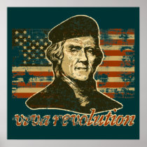 Viva Revolution Jefferson Poster