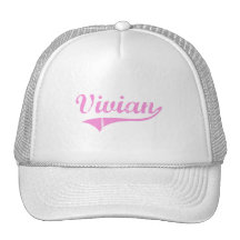 Vivian Classic Style Name Hats
