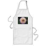 Vivid Lavender Creme Dahlia aprons