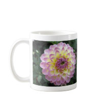 Vivid Lavender Creme Dahlia Mug