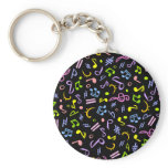 vivid notes keychains