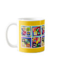 Vivid Origami Art Mug