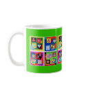 Vivid Origami Art Mug