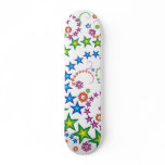 vivid stars_2 on wood skateboards