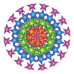 vivid stars circles stickers