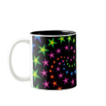 vivid stars composition mug