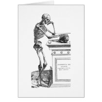 Vivitur Ingenio - Skeleton Card
