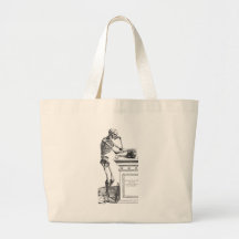 Vivitur Ingenio - Skeleton Tote Bag