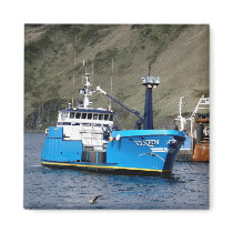 Vixen, Crab Boat in Dutch Harbour, Alaska