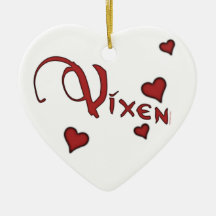 Vixen Photo Ornaments