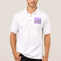 Vizcaya stately building polo t-shirt