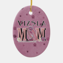 Vizsla MOM Christmas Tree Ornaments