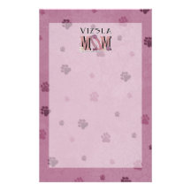 Vizsla MOM Customized Stationery