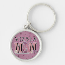 Vizsla MOM Key Chains