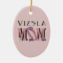 Vizsla MOM Ornaments