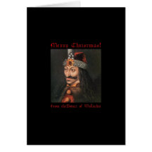 Vlad the Impaler Christmas Card