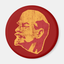 vladimir lenin cccp portrait fridge magnet