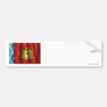Vladimir Oblast Flag Bumper Sticker
