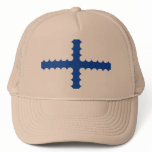 Vlag Beersel, Belgium Trucker Hats