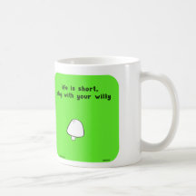 VM8647 vimrod life short willy play Mug