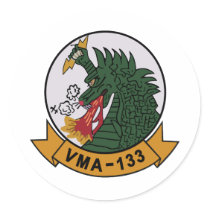 VMA-133 Dragons Sticker