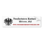 VNR Bumper sticker bumper stickers