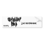 vnvnvn, Love your Emo music, 252 METAL bumper stickers