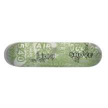Vocab Green Skate Deck