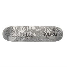 Vocab Grey Skate Board Decks