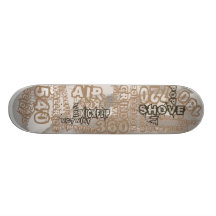 Vocab Sepia Skate Deck