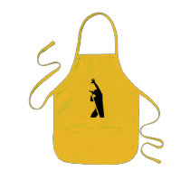 Vocalist Silhouette Apron