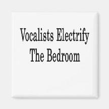 Vocalists Electrify The Bedroom Fridge Magnets
