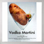 Vodka Martini Poster