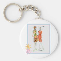 Vogue 1976 key chain