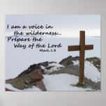 Voice in the Wilderness Posters