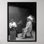 Voice Recording of a Blackfoot Indian 1909 posters