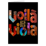 Voilà Viola! Greeting Cards