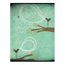 vol25- hello world post card