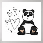 Vol25 panda love poster