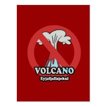VOLCA-NO POST CARD