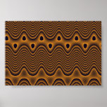 Volcanic Oceans Patterned Poster posters