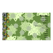 Volcanic Rock Formation Seamless Illusion Business Card Templates