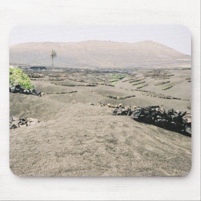 Volcanic Vineyard Mouse Pad by Stronsy