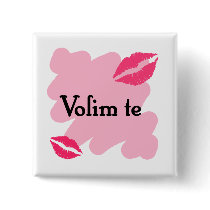 Volim te - Serbian I love you Pins