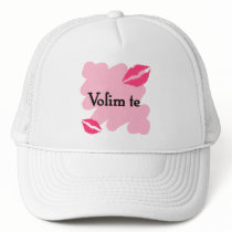 Volim te - Serbian I love you Hats