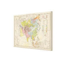 Volkerkarte von Asien - Map of Asia