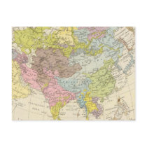 Volkerkarte von Asien - Map of Asia