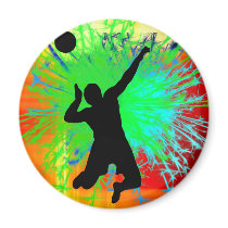 Volley Ball Service Fireworks