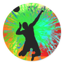 Volley Ball Service Fireworks